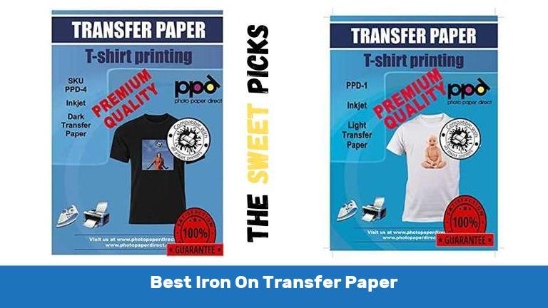 Best Iron On Transfer Paper