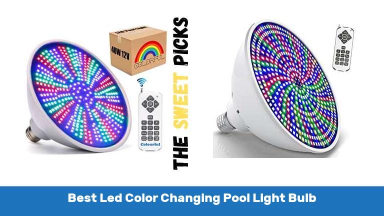 Best Led Color Changing Pool Light Bulb