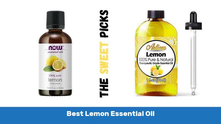 Best Lemon Essential Oil