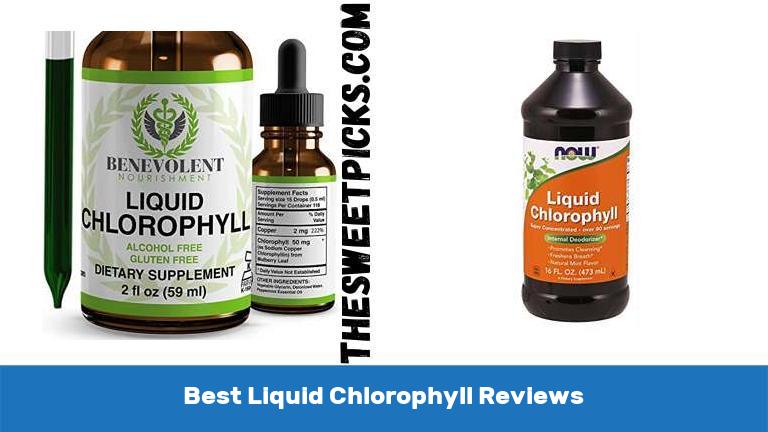 Top 10 Best Liquid Chlorophyll Reviews - The Sweet Picks