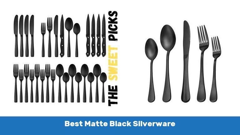 Best Matte Black Silverware