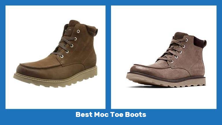 Best Moc Toe Boots