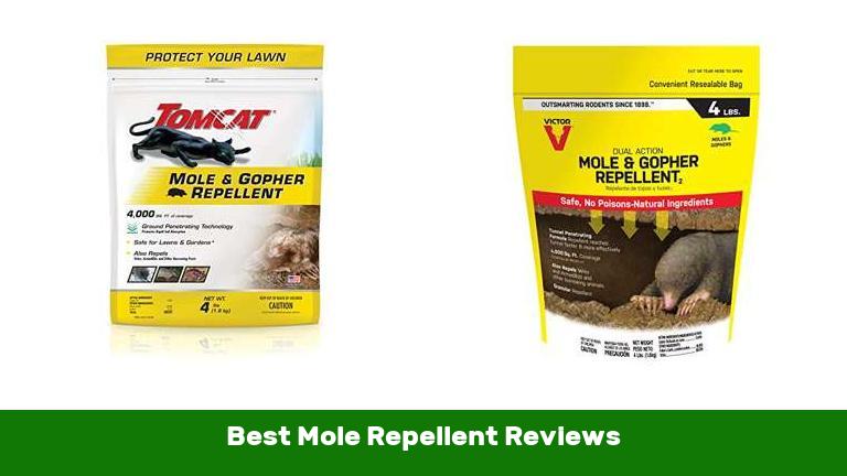 Best Mole Repellent Reviews