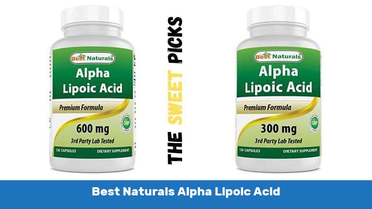Best Naturals Alpha Lipoic Acid