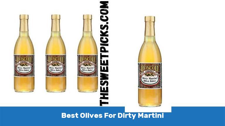 Best Olives For Dirty Martini