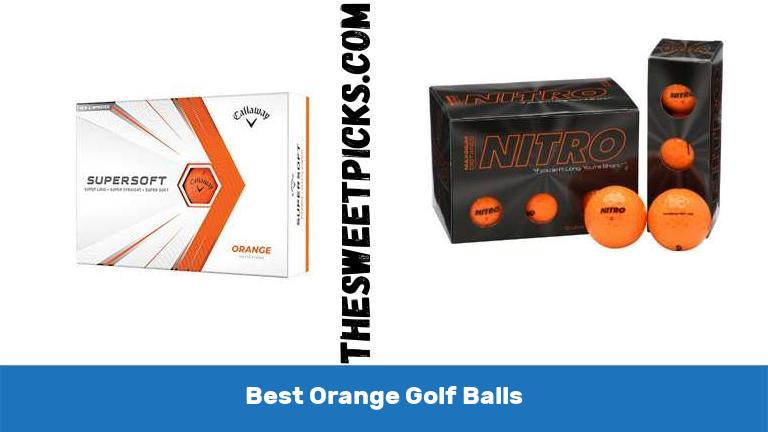 Best Orange Golf Balls