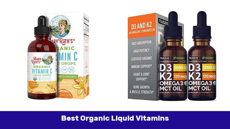 Best Organic Liquid Vitamins