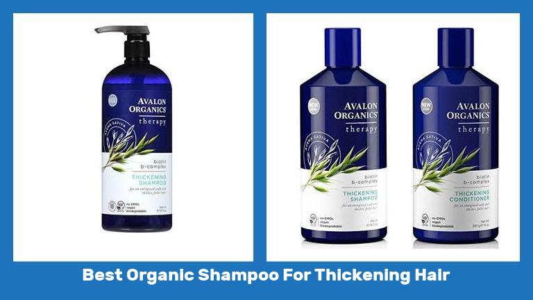 Best Organic Shampoo For Thickening Hair