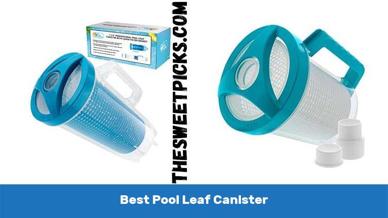 Best Pool Leaf Canister