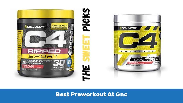 Best Preworkout At Gnc