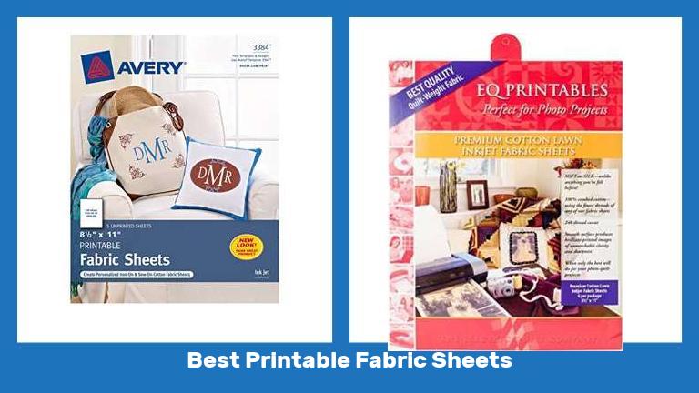 Best Printable Fabric Sheets With Buying Guides The Sweet Picks