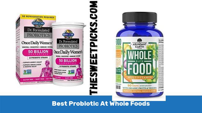 Best Probiotic At Whole Foods