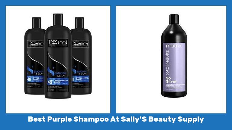 Best Purple Shampoo At Sally'S Beauty Supply