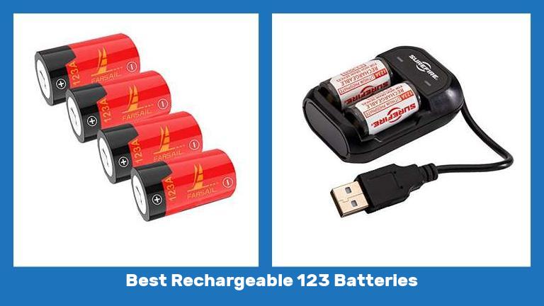 Best Rechargeable 123 Batteries