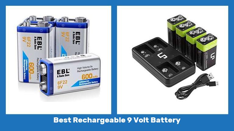 Best Rechargeable 9 Volt Battery