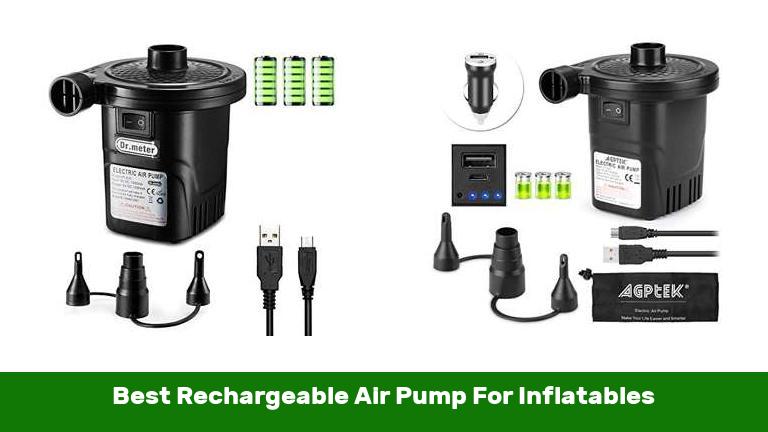 Best Rechargeable Air Pump For Inflatables