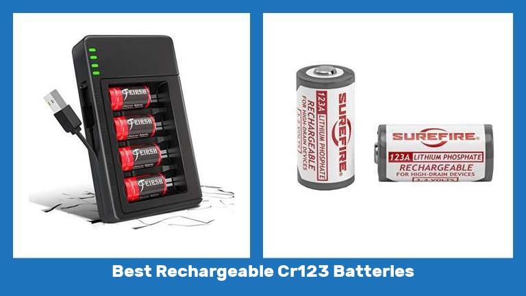 Best Rechargeable Cr123 Batteries