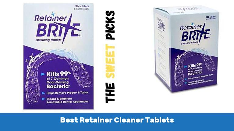 Best Retainer Cleaner Tablets