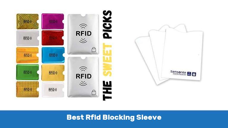 Best Rfid Blocking Sleeve