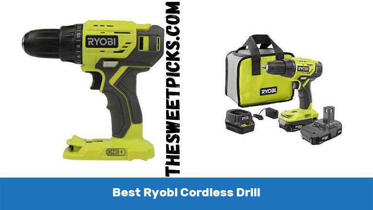 Best Ryobi Cordless Drill