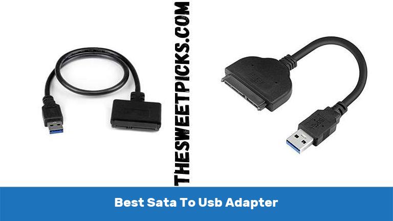 Best Sata To Usb Adapter