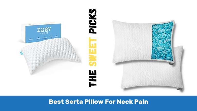 Best Serta Pillow For Neck Pain