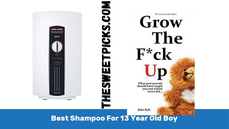 Best Shampoo For 13 Year Old Boy