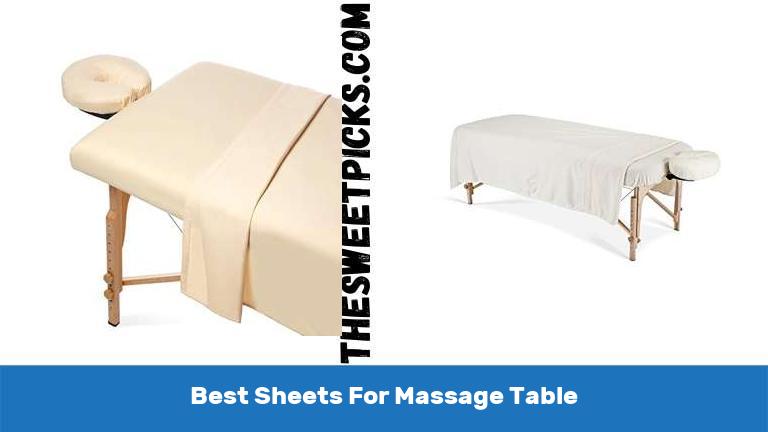 Best Sheets For Massage Table
