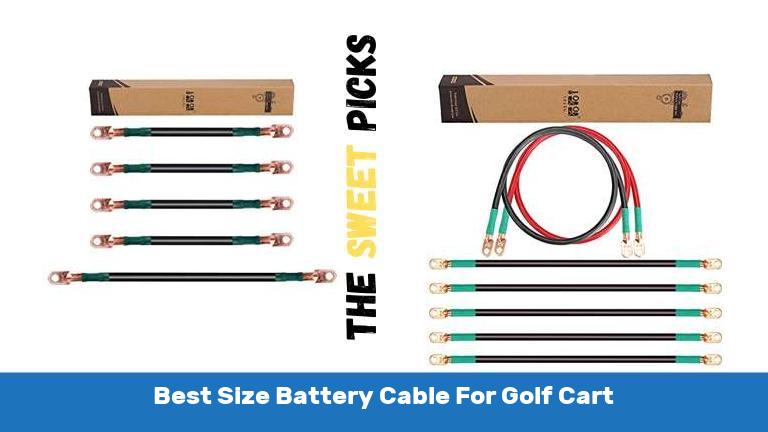 Best Size Battery Cable For Golf Cart