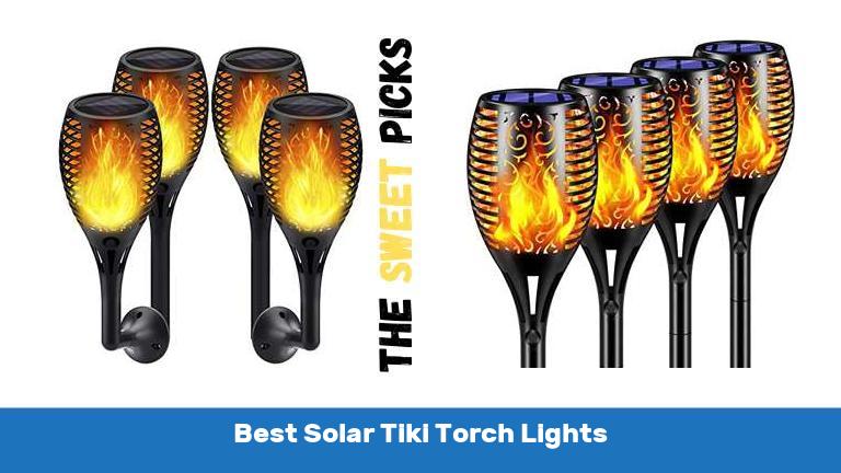 Best Solar Tiki Torch Lights