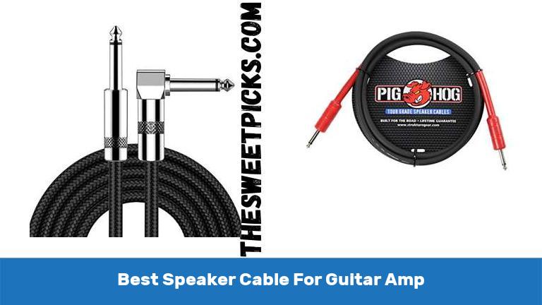 Best Speaker Cable For Guitar Amp