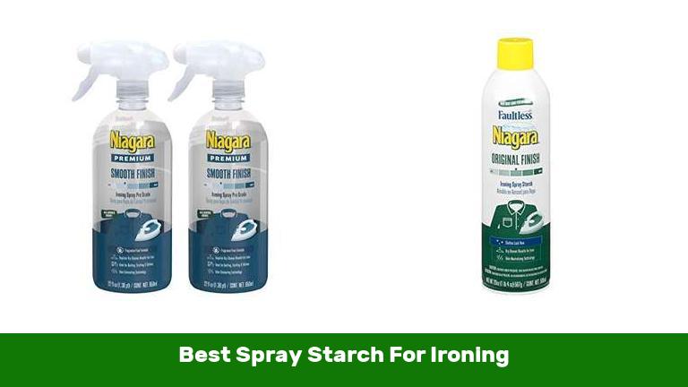 Best Spray Starch For Ironing