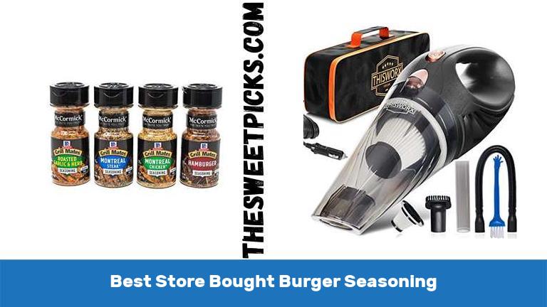 Best Store Bought Burger Seasoning