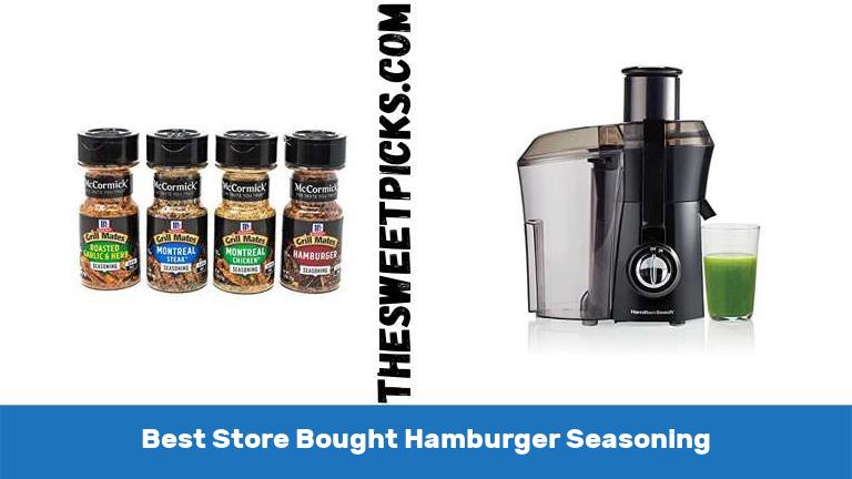 Best Store Bought Hamburger Seasoning