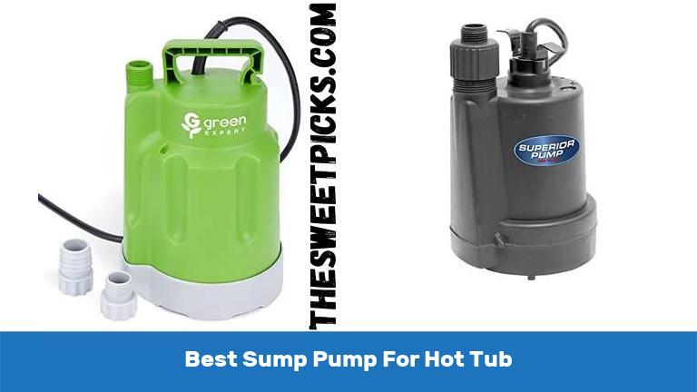 Best Sump Pump For Hot Tub