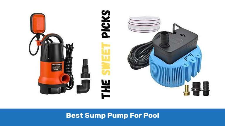 Best Sump Pump For Pool