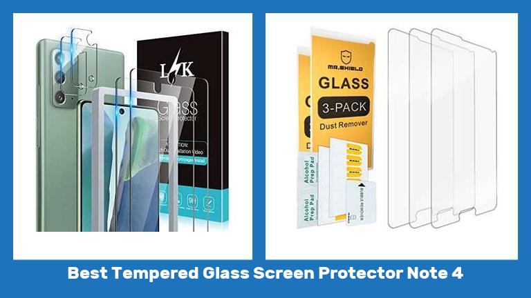 Best Tempered Glass Screen Protector Note 4