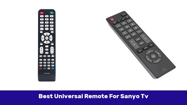 Best Universal Remote For Sanyo Tv