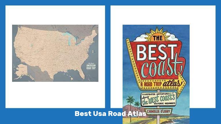 Best Usa Road Atlas