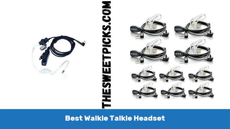 Best Walkie Talkie Headset