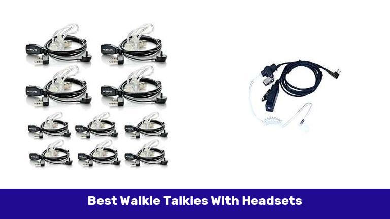 Best Walkie Talkies With Headsets