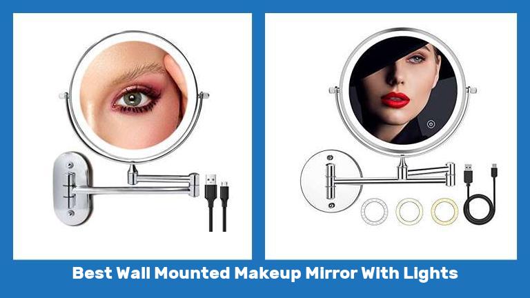 Best Wall Mounted Makeup Mirror With Lights