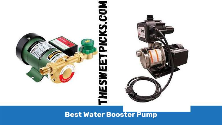 Best Water Booster Pump