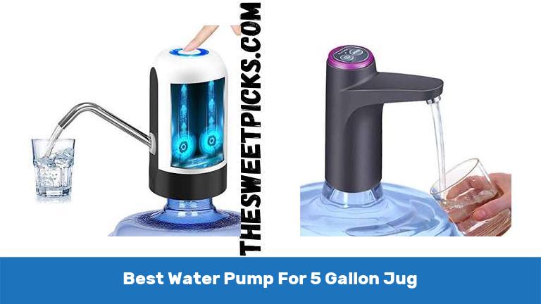 Best Water Pump For 5 Gallon Jug