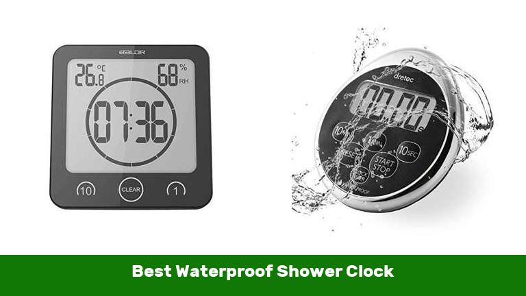 Best Waterproof Shower Clock
