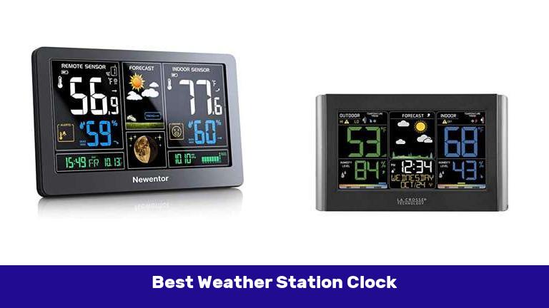 Best Weather Station Clock