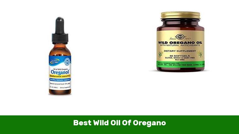 Best Wild Oil Of Oregano