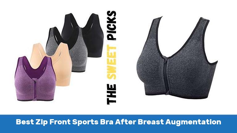 Best Zip Front Sports Bra After Breast Augmentation
