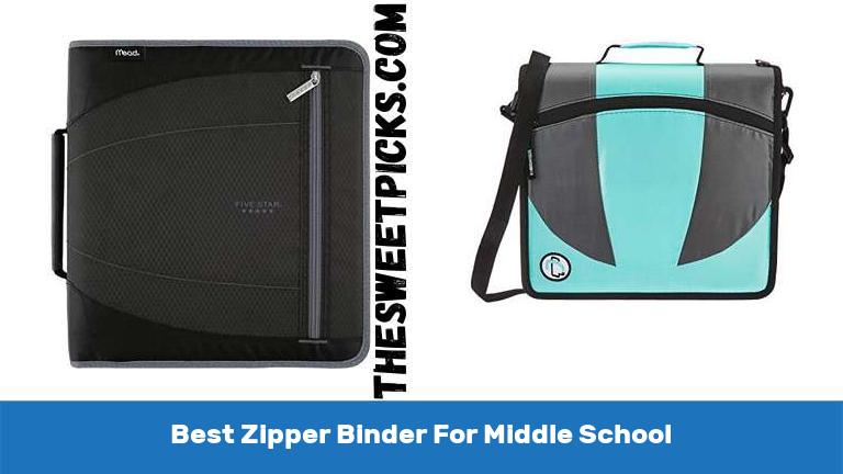 Best Zipper Binder For Middle School