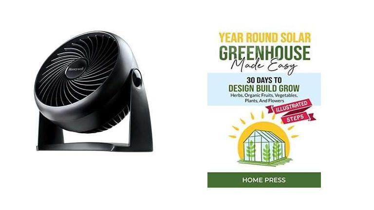 Best Solar Powered Greenhouse Fan